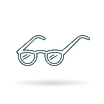 Reading glasses icon Stock Illustration