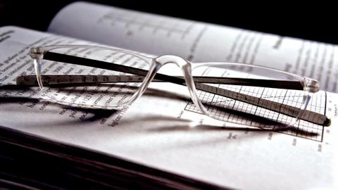 Reading Glasses Stock Photos