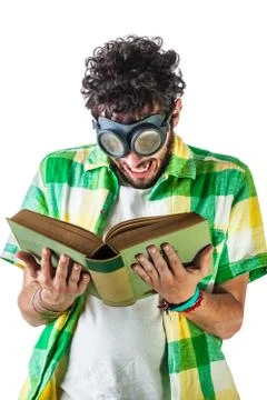 Reading goggles Stock Photos