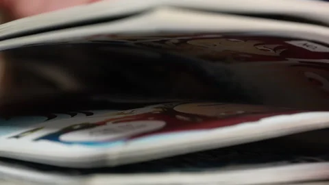 Reading A Graphic Novel Stock-Footage 270244471