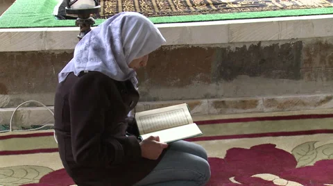 Reading of Holy Quran Stock Footage 46101555