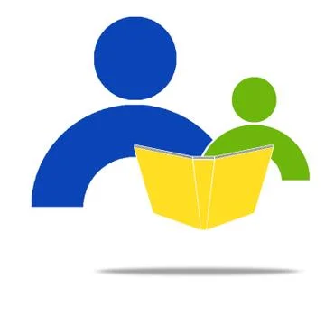 Reading Stock Illustration