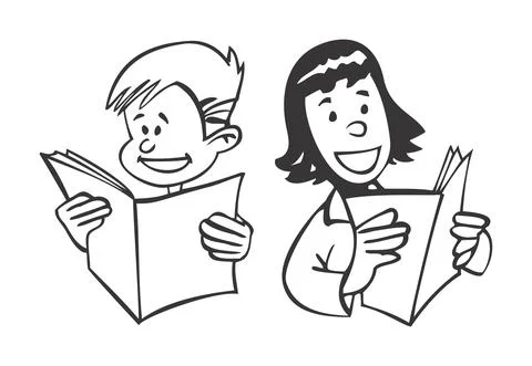 Reading イラスト素材