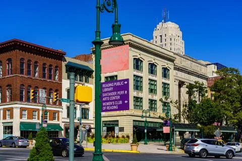 Reading Intersectiom Stock Photos