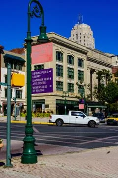 Reading Intersectiom Stock Photos