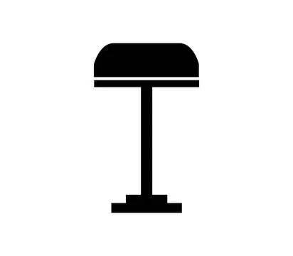 Reading lamp icon illustrated in vector on white background reading lamp i... Stock Photos