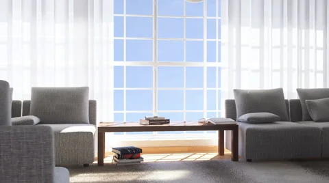 Reading living room Stock Footage 58050640