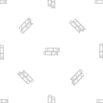 Reading pattern seamless Stock Illustration