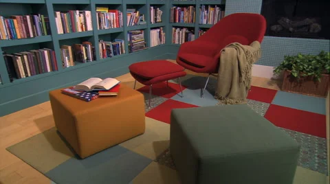Reading Room Stock Footage 2877159