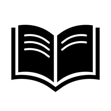 Reading silhouette icon. Learning and study. Vector. イラスト素材
