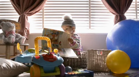 Reading singinig Stock Footage 37529300