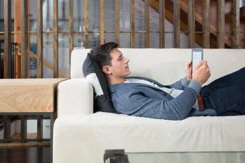 Reading on Tech Foto stock