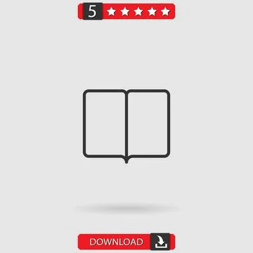 Reading vector icon Stock Illustration