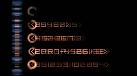 Readout 04 - HD720p Stock Footage 11289823