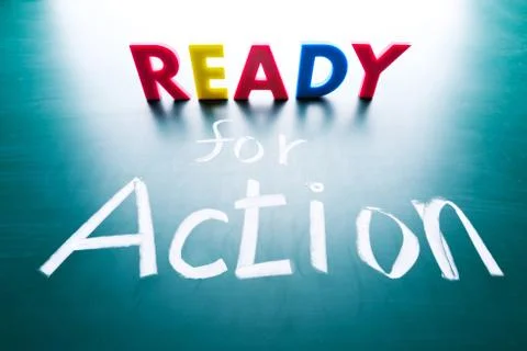 Ready to action 스톡 사진