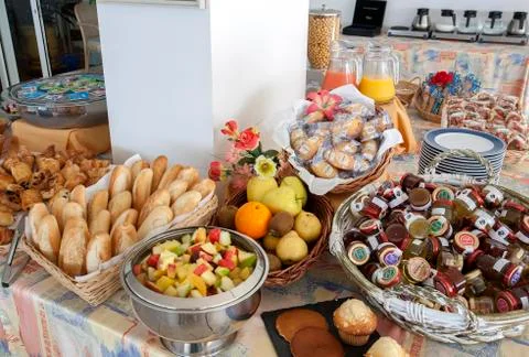 Ready for breakfast Foto stock