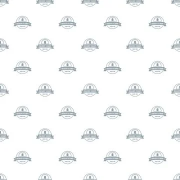 Ready camp pattern seamless Illustrazione stock
