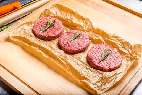 Ready for cooking meat Stock Photos