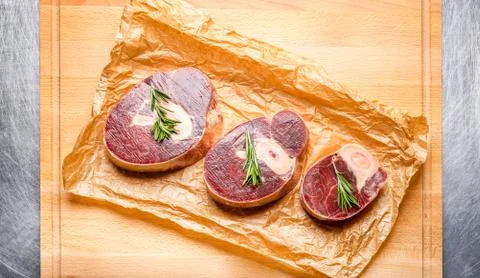Ready for cooking meat Stock Photos