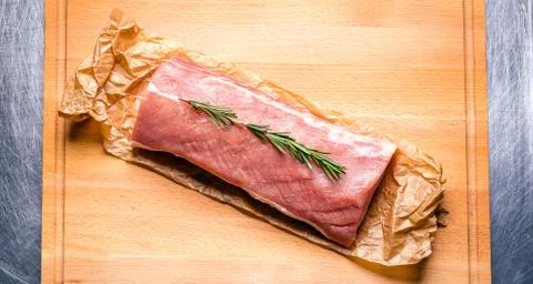 Ready for cooking meat Stock Photos