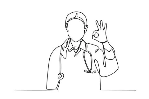 Ready to cure patients Stock Illustration