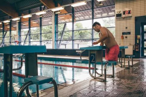 Ready to dive Fotos de archivo