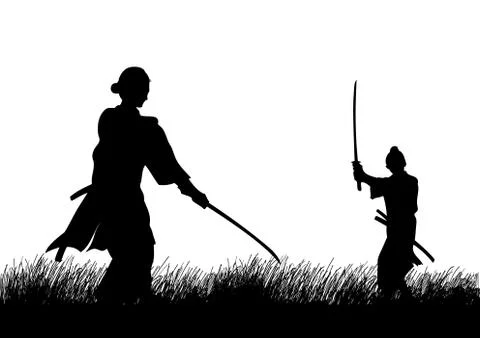 Ready For A Duel Stock Illustration