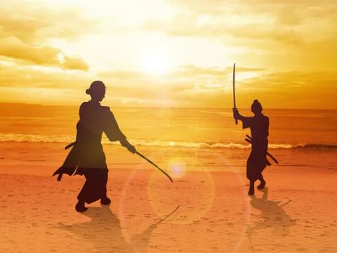 Ready For A Duel Stock Illustration