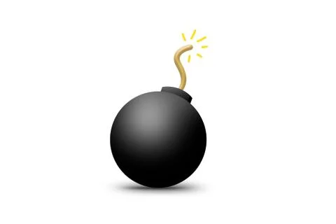 Ready to Explosive Bomb Icon Stock Photos