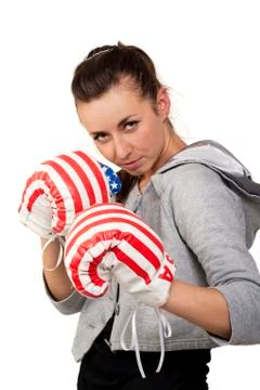 Ready to fight Stock Photos