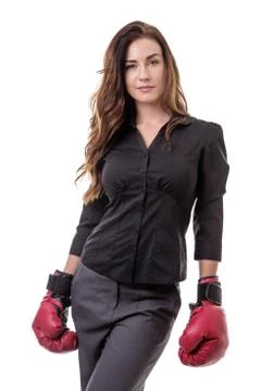 REady for a fight Foto stock