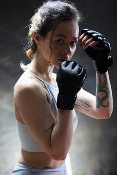 Ready for the Fight Fotos Stock