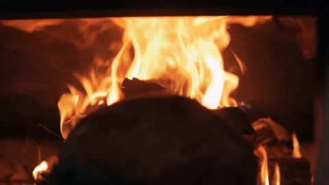Ready fresh bread is taken out of the oven Stock Footage 133079660