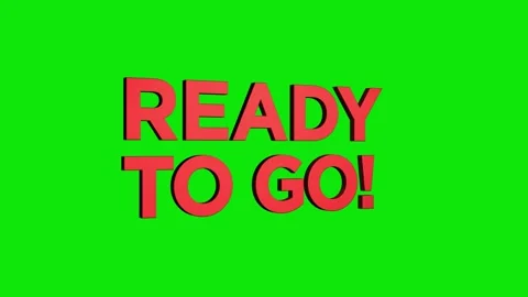 Ready to go 3D text loop word on 4K animation. streaming effect for title Stock Footage 313713850