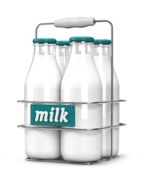 Ready to go milk Stock-Illustration