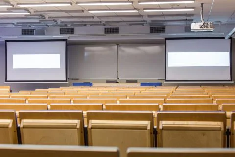 Ready to host a professional presentation Stock Photos