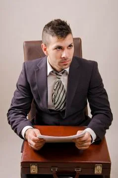 Ready for interview Stock Photos