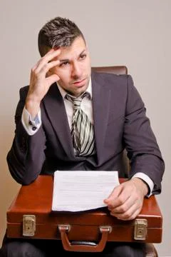 Ready for interview Stock Photos