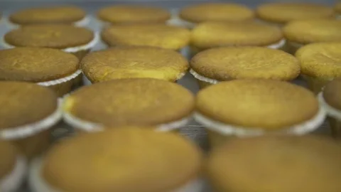 Ready-made cakes. Close up. Slider Stockbeeldmateriaal 73810214