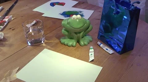 Ready to Paint Set Up 스톡 동영상 53556923