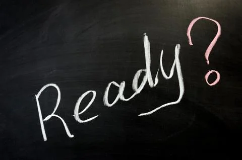 Ready ? Stock Photos