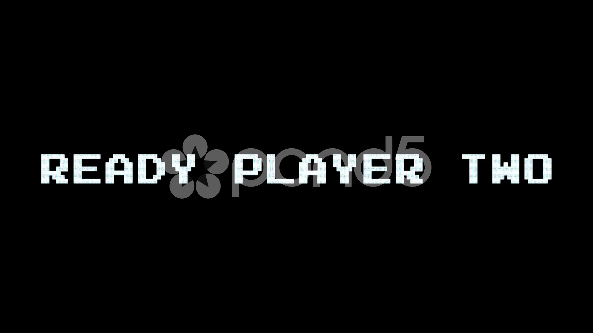 Ready Player Two - Angled Arcade game screen - Motion Graphic Loop