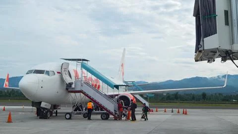 Ready to pushback 스톡 사진