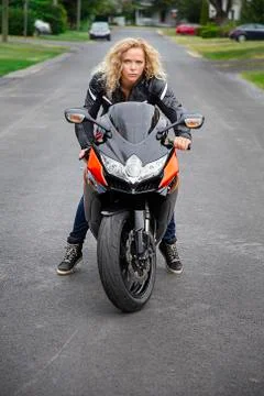 Ready to ride Foto stock