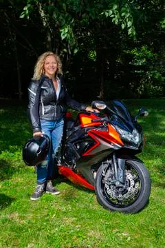 Ready to ride Stock Photos