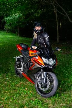 Ready to ride Stock-Fotos
