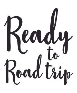 Ready to road trip Stock Illustration