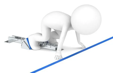 Ready set go. Stock Illustration