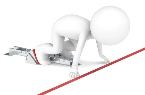 Ready set go. Stock Illustration