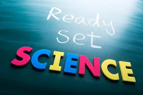 Ready, set, science! Stockfoto's